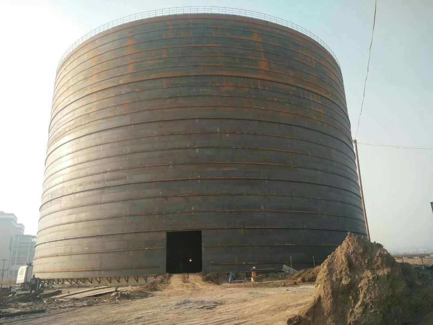 丁青承建大型钢板库的好处及原理