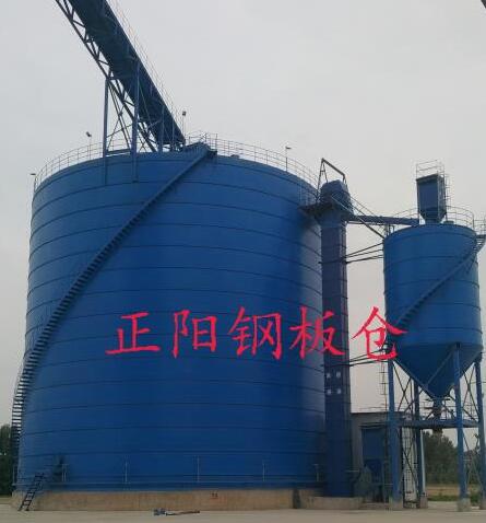 丁青大型矿粉钢板库