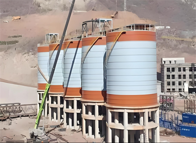 丁青高架钢板仓